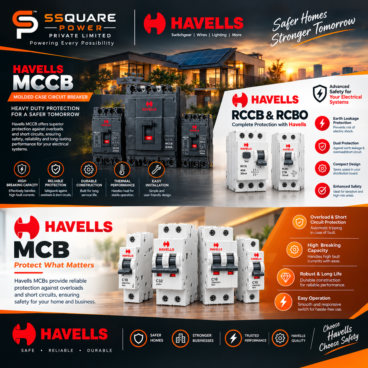 Havells electrical products